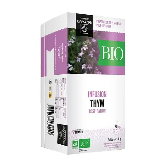 Dayang Organic Thyme Infusion 20 sacchetti da 1.5g