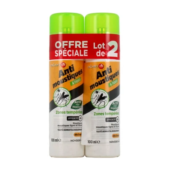 Novodex Kit Expert 123 Spray Repelente Zonas Templadas 2x100ml