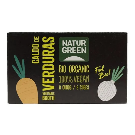 Brodo di brodo vegetale biologico Naturgreen (10x8