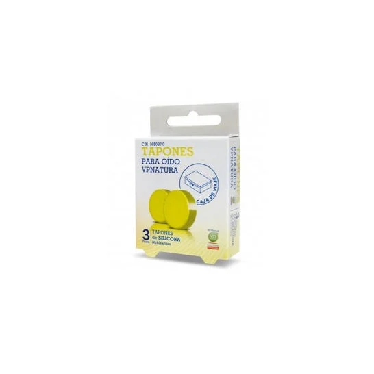 Tiraplastic Tappi per Orecchie in Silicone Modellabile 3 Paia