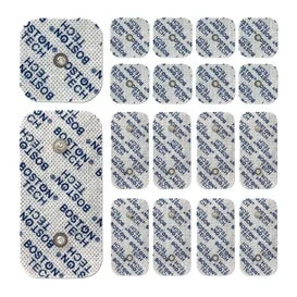 Boston Tech Set Electrodos Tens Ems Compex 5x5cm 5x10cm 16uds