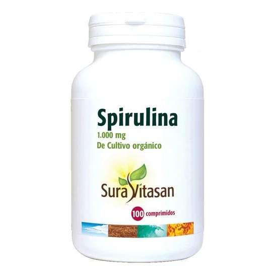 Sura Vitasan Spirulina 1000Mg 100comp
