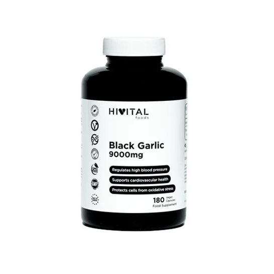 Hivital Foods Black Garlic 9000mg 180caps