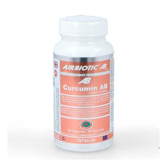 Airbiotic Curcuma Ab Complex 10.000 Mg 30 Cápsulas