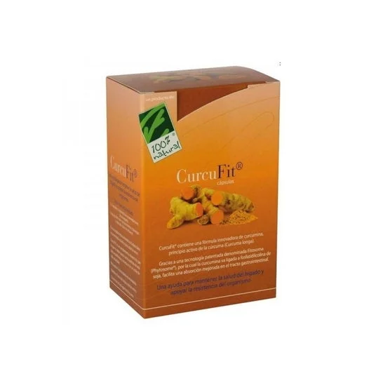 100% naturale CurcuFit 90 capsule