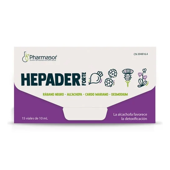 Pharmasor Hepader Forte Fiale 15x10ml