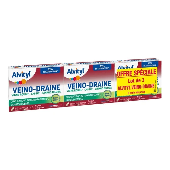 Alvityl Veino-Draine 3x30comp