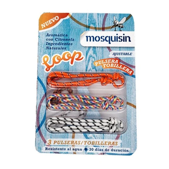Pulsera Antimosquitos Mosquisin Loop 3P