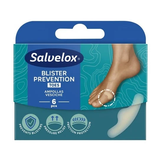 Salvelox Blister Rescue Blisters Mix Heel and Toe Mix 6 pezzi