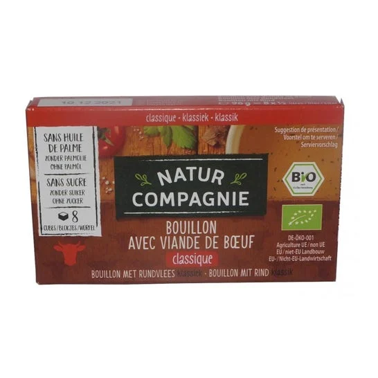 Natur Compagnie Brodo di Vitello Biologico 12X8g