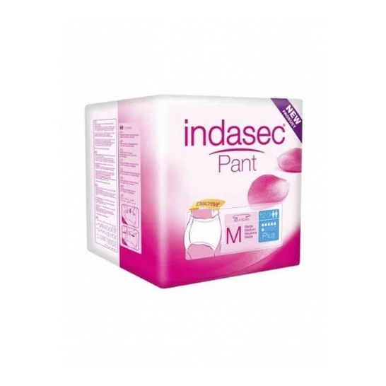 Indasec ™ Pant Plus di medie dimensioni 12 pz