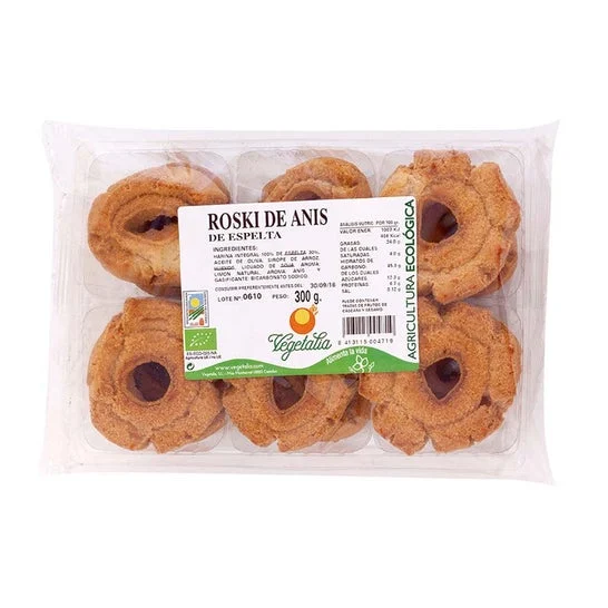 Vegetalia Ciambelle di farro all'anice 300g