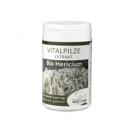 Pilze Wolhrab Criniera di Leone Hericium Bio 60caps
