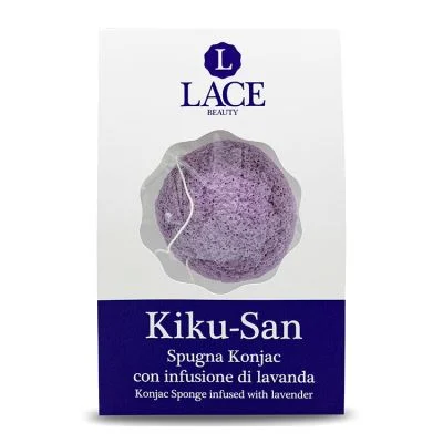 Lace beauty Spugna Konjac Vegetale Kiku-San