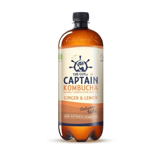 Capitano Kombucha Zenzero Limone 1L