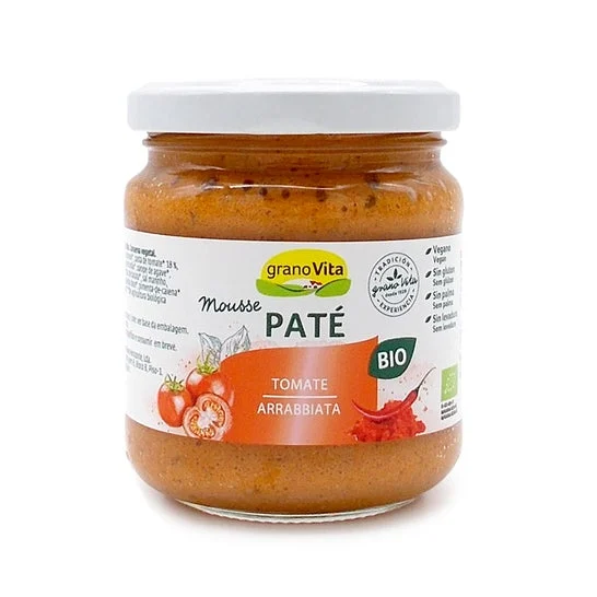 Granovita Organic Vega Arrabiata Tomato Pate 125g