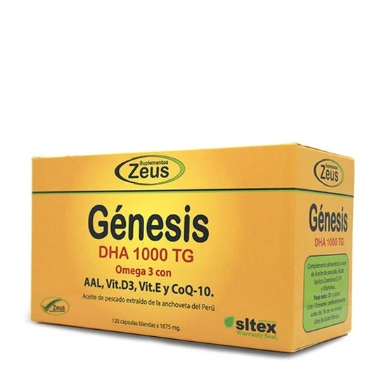 Zeus Genesis Dha Tg 1000 120 Capsule