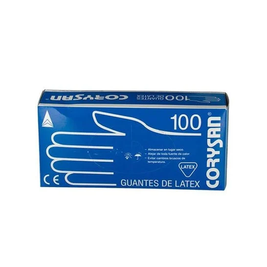 Guanti in lattice corysan taglia grande 100pz