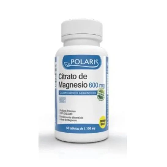 Polaris Citrato di Magnesio 600mg 60 Tavolette