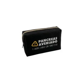 Ikooki "Páncreas Averiado" Estuche Diabetes Negro 1ud