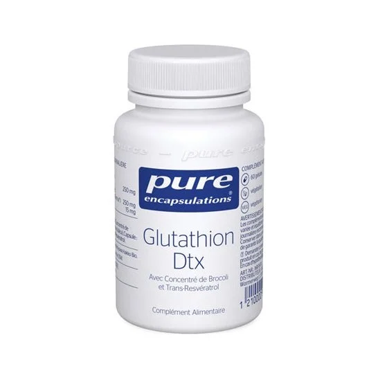 Pure Encapsulations Glutath Dtx 60caps