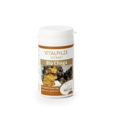 Pilze Wolhrab Biochaga 60caps