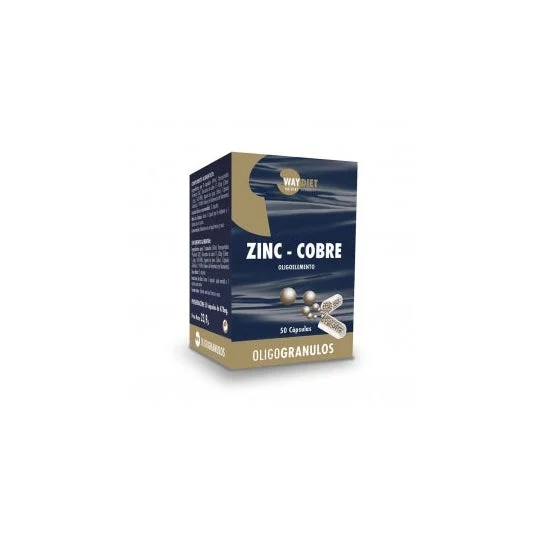 Waydiet Natural Products Zinco-rame Oligogranuli 50Caps