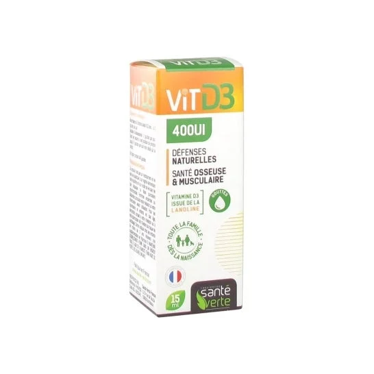 Salute verde Vitamina D3 400ui 15ml