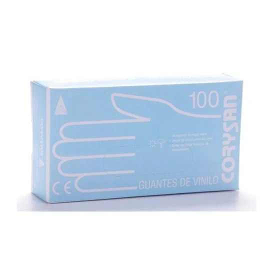 CliniGloves Guanto in vinile senza polvere taglia S 100 pezzi
