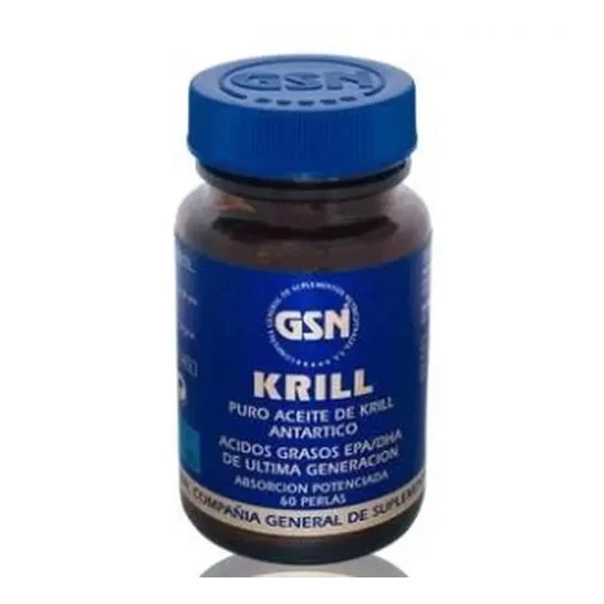 grsn Puro olio di krill antartico 60 perle