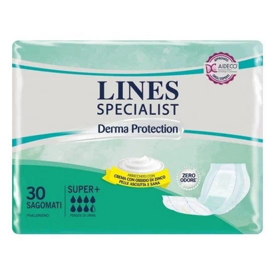Lines Specialist Pannole Incontinenza Super+ 30 Unità