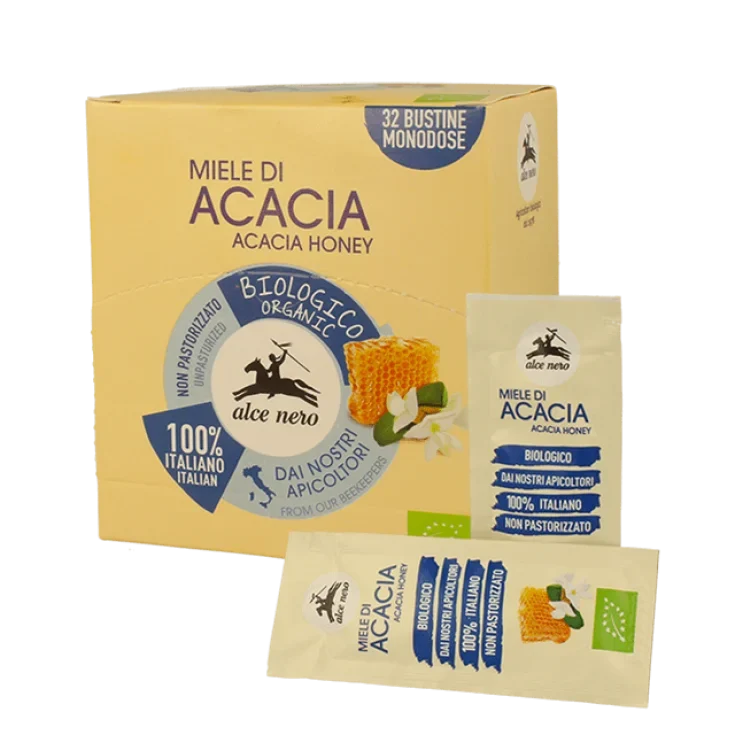 Alce nero spa Miele Di Acacia Italiano Biologico Alce Nero 32 Bustine