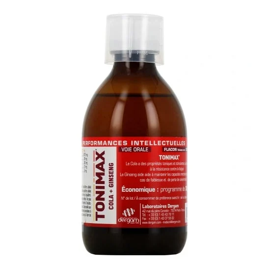 Dergam Tonimax Soluzione Orale Senza Glucosio Energia 200ml