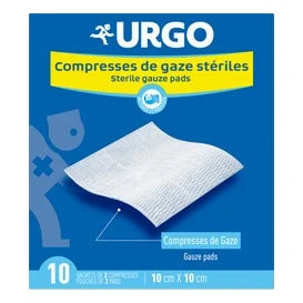 Urgo Compresses Stériles 10cm x 10cm 2x10uts