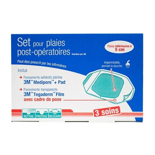 Set 3M Inf5Cm per la cura delle ferite3
