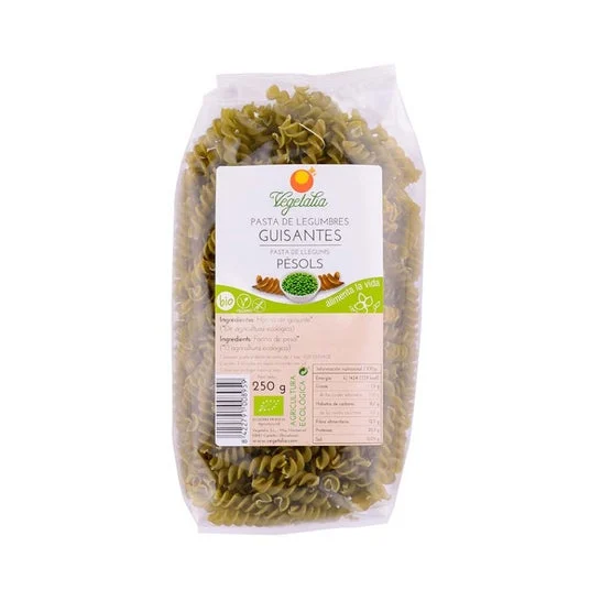 Vegetalia Organic Pea Spirals S/G Ve 250g