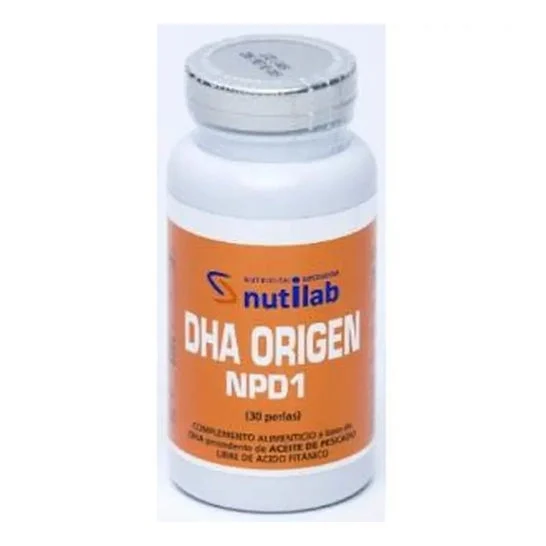 Nutilab DHA Origen Npd 1000 30caps