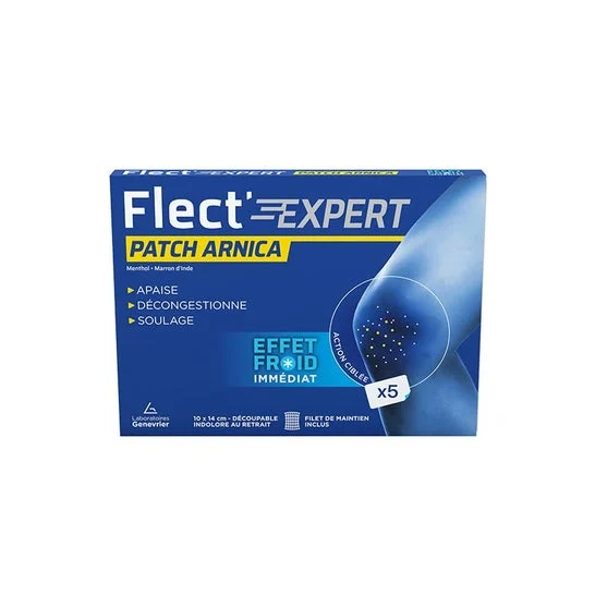 Genevrier Flect'Expert Patch Arnica 10x14cm 5uds