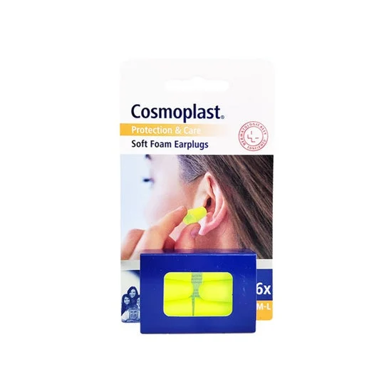 Cosmoplast Tapones Oídos Espuma 6uds