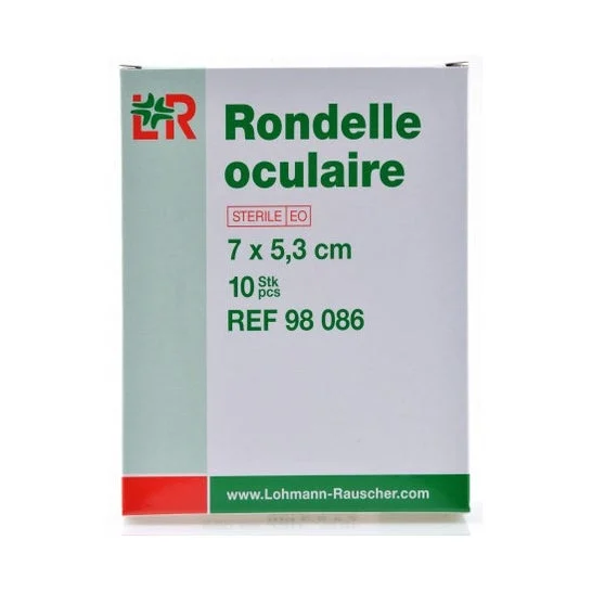 Lohmann & Rauscher Arandelas para Ojos Gasa Estériles 10uds