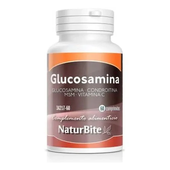 NaturBite Glucosamina Condroitin MSM Vit C 60comp