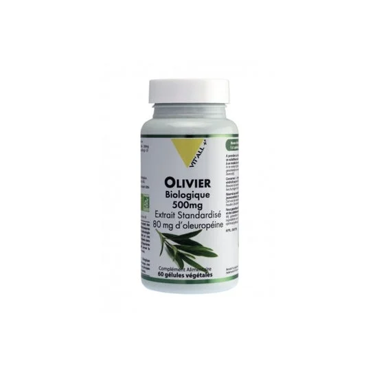 Vit'All+ Olivo Bio Extracto Estandarizado 500mg 60caps