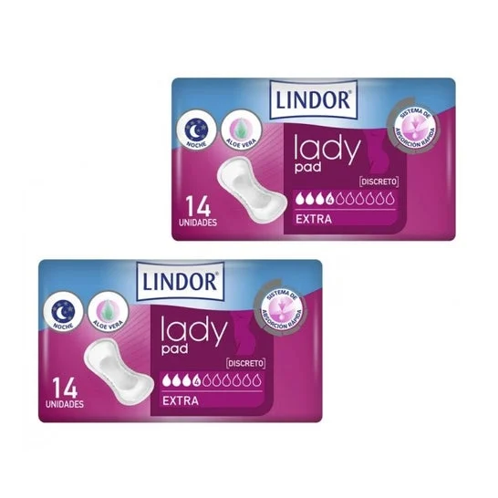 Lindor Lady Pad Pads Incontinenza 3 Gocce 2x14 unità