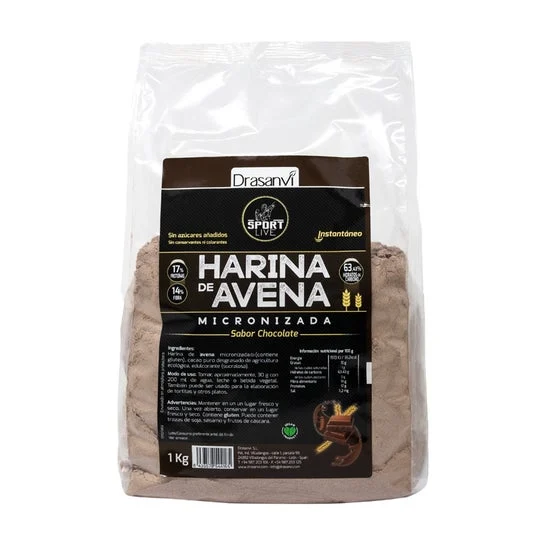 Drasanvi Sport Live Farina d'Avena Gusto Cioccolato 1kg
