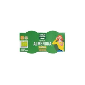 Naturgreen Mandorla Biologica e Dessert alla Vaniglia (2x125 G)