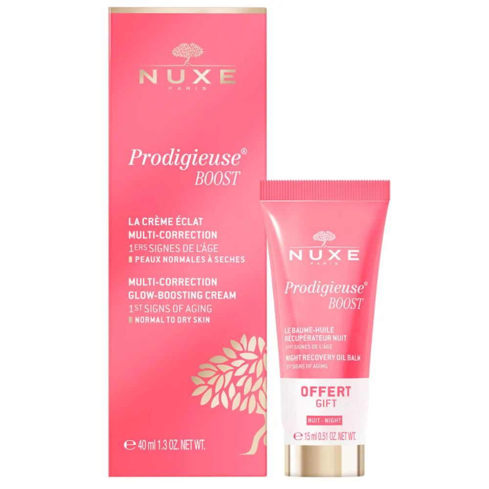 Nuxe Prodigieuse Set Multi-Correzione Boost - Set regalo per la cura della pelle da normale a mista