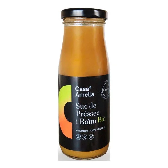 Casa Amella Succo di pesca e uva biologico senza glutine 250ml