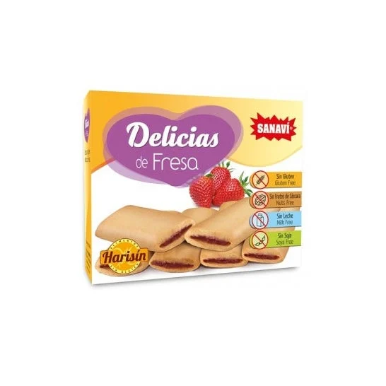 Sanavi Strawberry Delights S/Gluten 150g
