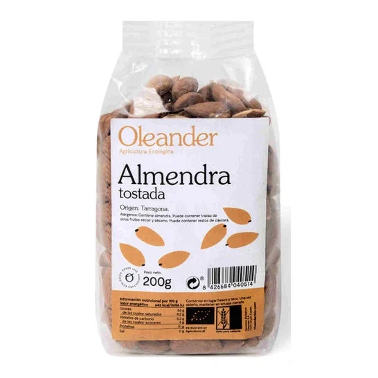 Oleandro Mandorle tostate con pelle 200g