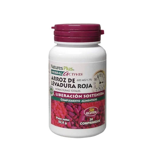 Riso rosso più lievito della natura 30 Comp